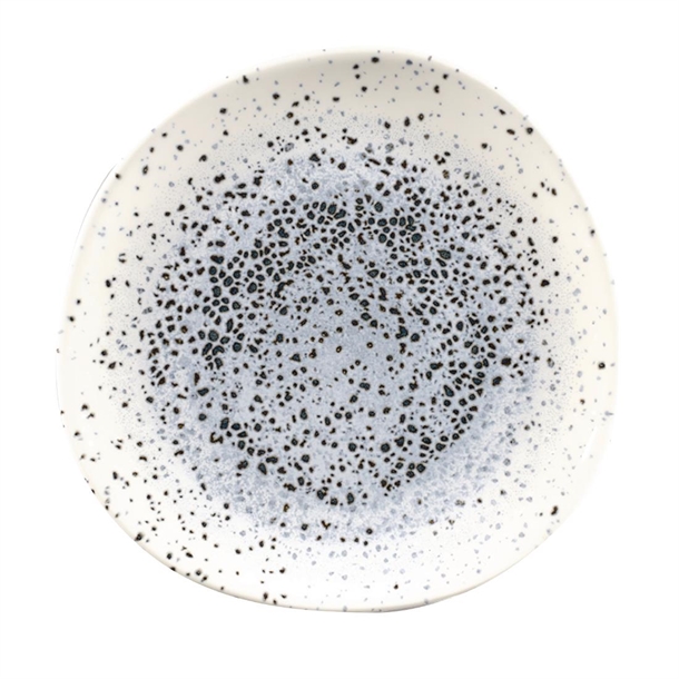 Churchill Studio Prints Mineral Blue Centre Round Plate 21cm (Box 12) (B2B)