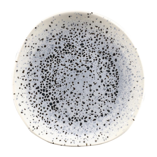 Churchill Studio Prints Mineral Blue Centre Round Plate 18.6cm (Box 12) (B2B)
