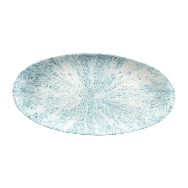 Churchill Studio Prints Stone Aquamarine Plate 34.7x17.3cm (Box 6) (B2B)