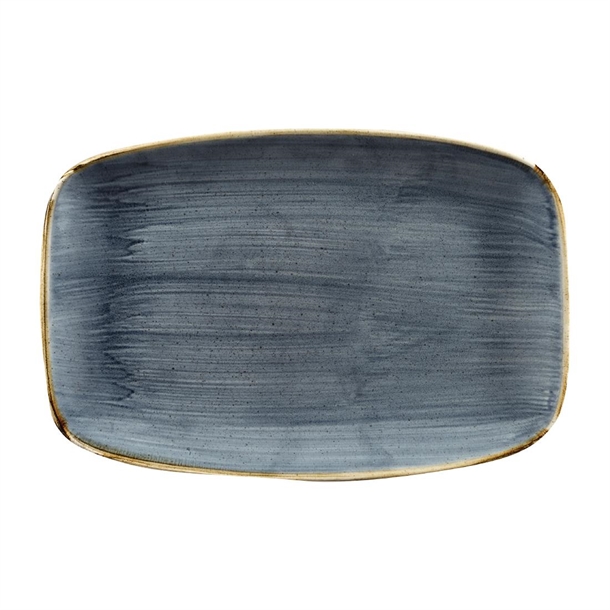 Churchill Stonecast Blueberry Chefs Oblong Plate 30x19.9cm (Box 6) (B2B)