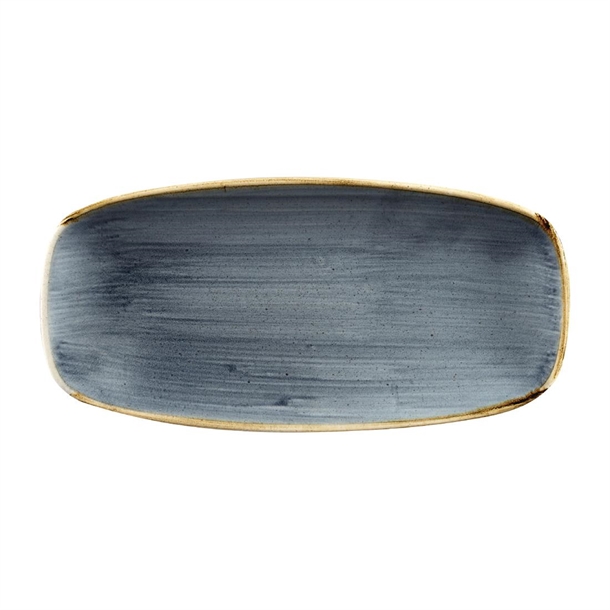 Churchill Stonecast Blueberry Chefs Oblong Plate 26.9x12.7cm (Box 12) (B2B)
