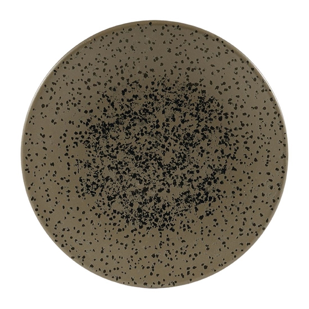 Churchill Menu Shades Caldera Flint Grey Coupe Plate 15.5cm (Box 6) (B2B)