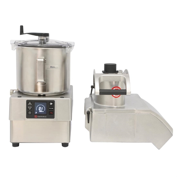 Sammic Ultra Range Combination Vege Prep Machine - 8Ltr Bowl (Direct)