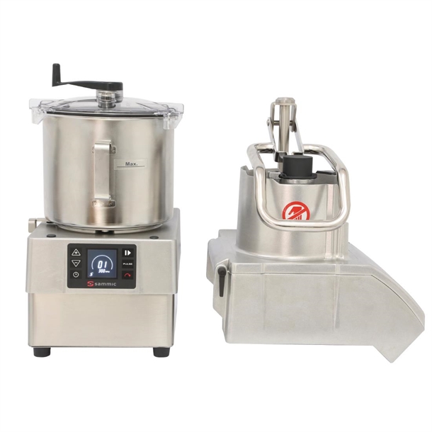 Sammic Ultra Range Combination Vege Prep Machine - 8Ltr Bowl (Direct)