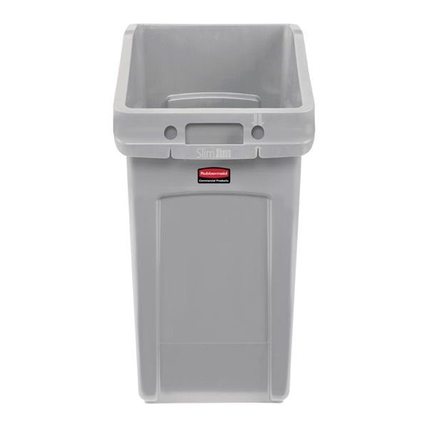 Rubbermaid Slim Jim Under-Counter Container Grey - 87Ltr