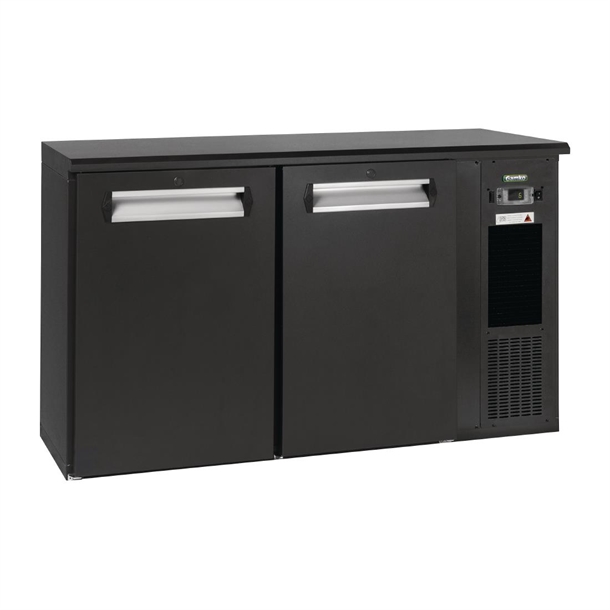 E3 2 x Solid Doors 364Ltr Under Counter Bottle Cooler (Direct)
