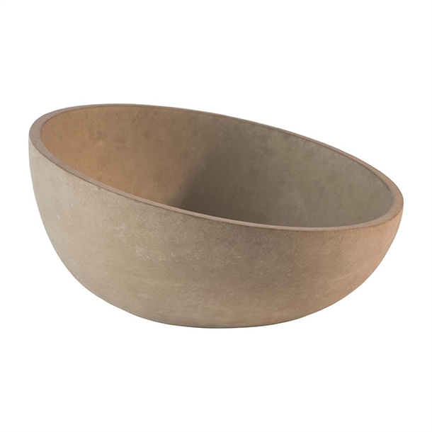 APS Element Concrete Sloping Bowl - 220mm 1.1Ltr (B2B)