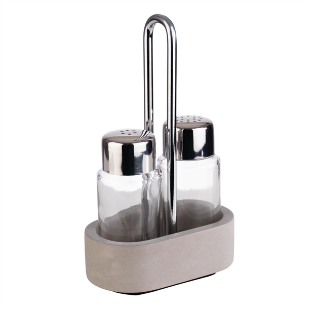 APS Element Concrete Salt & Pepper Stand