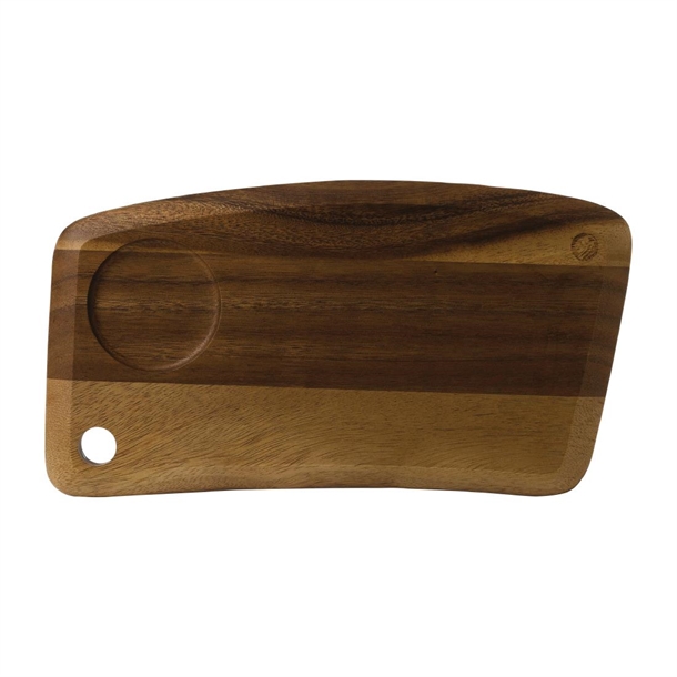 Churchill Alchemy Wood Small Geo Deli Board - 12 1/8x6 1/2" (Box 4) (Direct)