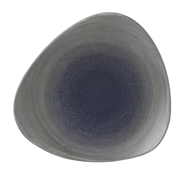 Churchill Stonecast Aqueous Fjord Grey Lotus Plate - 7" (Box 12) (Direct)