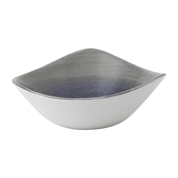 Churchill Stonecast Aqueous Fjord Grey Lotus Bowl - 7" (Box 12) (Direct)