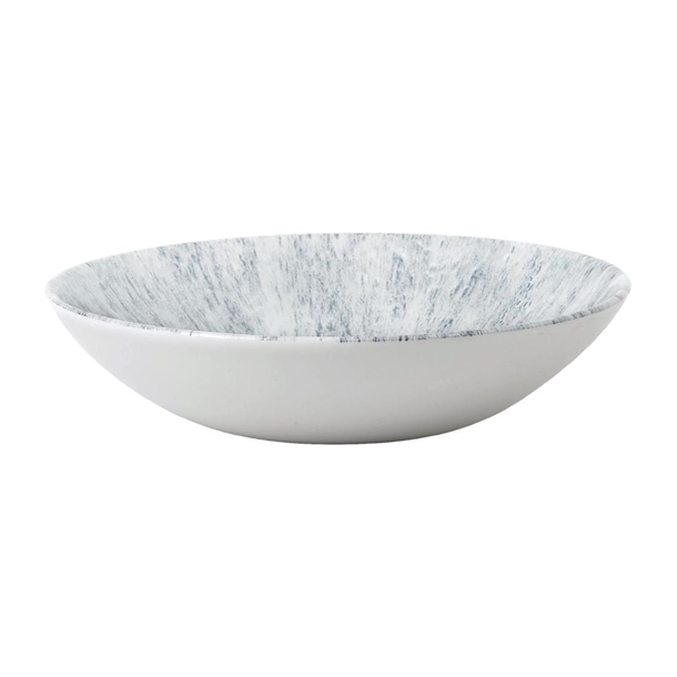 Churchill Stone Pearl Grey Evolve Coupe Bowl - 7 1/4" (Box 12) (B2B)