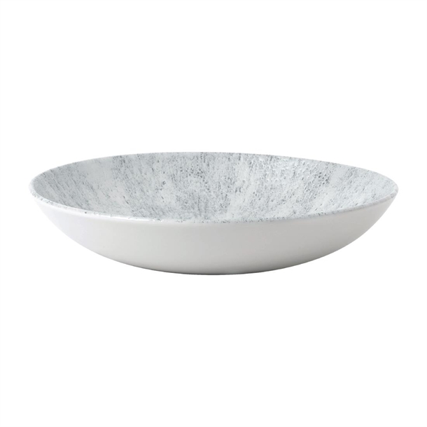 Churchill Stone Pearl Grey Evolve Coupe Bowl - 9 3/4" (Box 12) (B2B)