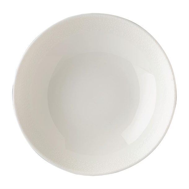 Royal Crown Derby Effervesce White Coupe Bowl - 165mm (Box 6) (Direct)