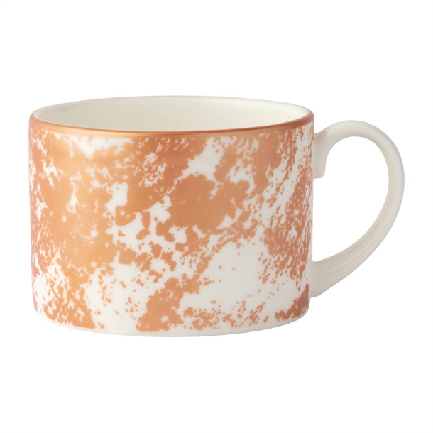 Royal Crown Derby Crushed Velvet Copper Charnwood Cup - 220ml (Box 6) (Direct)