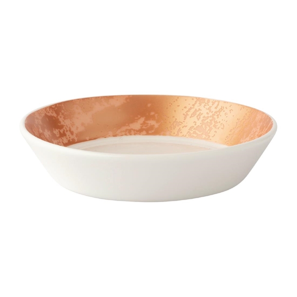 Royal Crown Derby Crushed Velvet Copper Flared Dish (Box 6) (Direct)