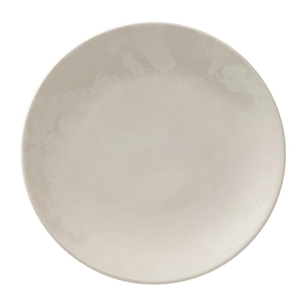 Royal Crown Derby Crushed Velvet Pearl Coupe Plate - 164mm (Box 6) (Direct)