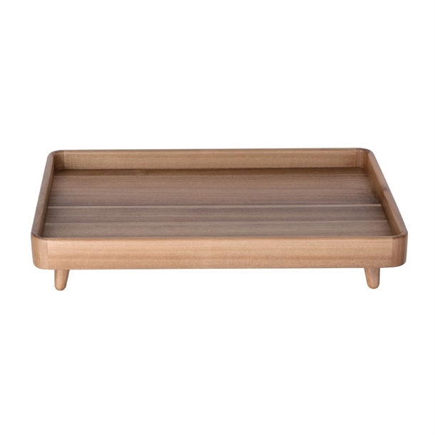 Olympia Acacia Standing Tray - GN 1/1