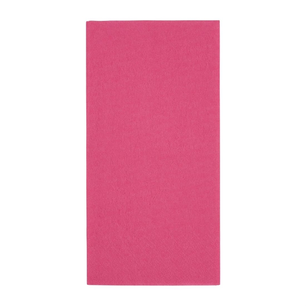 Fiesta Recyclable 33cm 2 ply 8 Fold Deep Pink Lunch Napkin (Pack 2000)