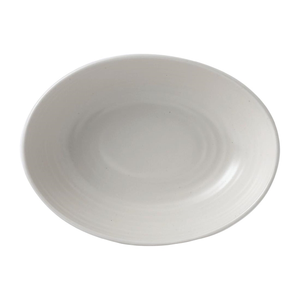 Dudson Evo Pearl Deep Oval Bowl - 8 1/2x6 3/8" (Box 6) (Direct)