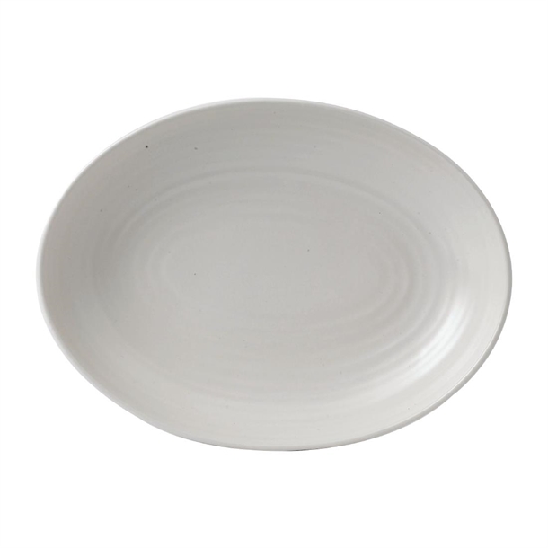 Dudson Evo Pearl Deep Oval Bowl - 10 1/2x7 3/4" (Box 6) (Direct)