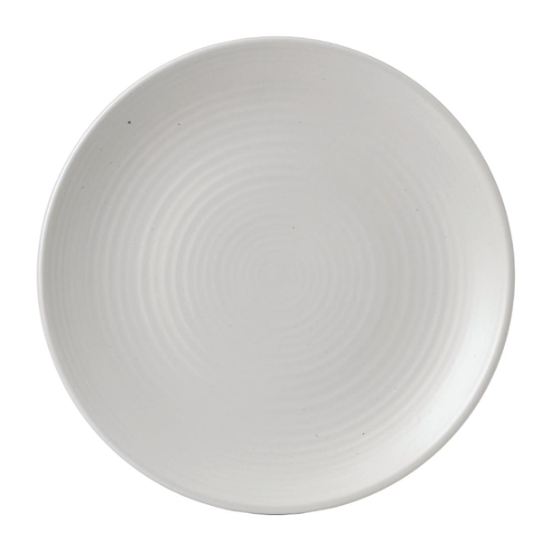 Dudson Evo Pearl Coupe Plate - 10 3/4" (Box 6) (Direct)