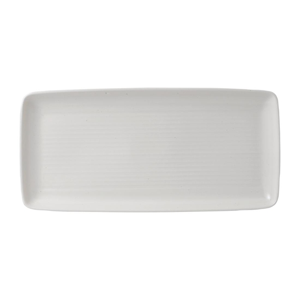Dudson Evo Pearl Rectangular Tray - 14 1/8x6 5/8" (Box 4) (Direct)