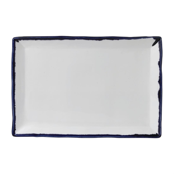 Dudson Harvest Ink Rectangle Tray - 13 1/2x9 1/8" (Box 6) (Direct)