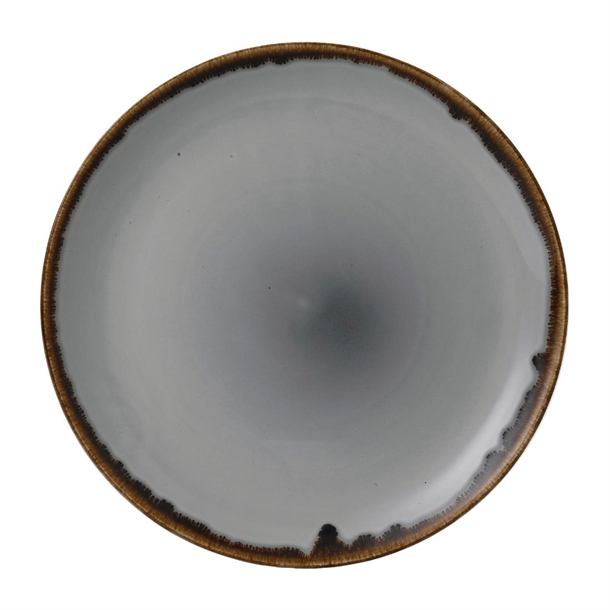 Dudson Harvest Grey Coupe Plate - 11 1/4" (Box 12) (Direct)