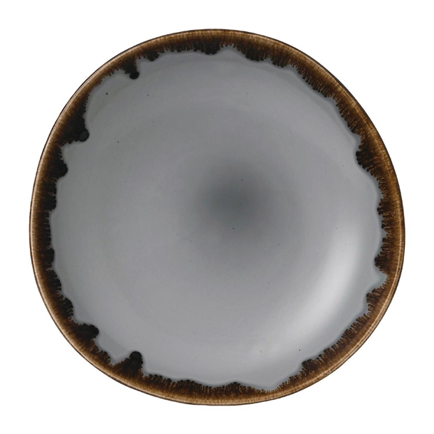Dudson Harvest Grey Organic Round Bowl - 9 7/8" (Box 12) (Direct)