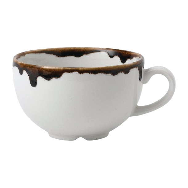 Dudson Harvest Natural Cappuccino Cup - 12oz (Box 12) (Direct)