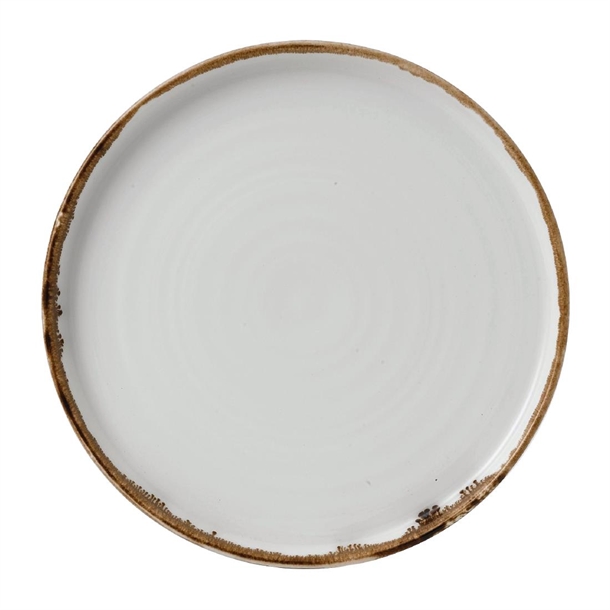 Dudson Harvest Natural Walled Plate - 8.67" (Box 6) (Direct)