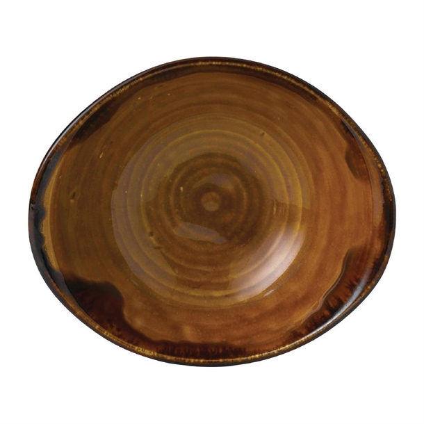 Dudson Harvest Brown Deep Bowl - 7 7/8x6 5/8" (Box 6) (Direct)