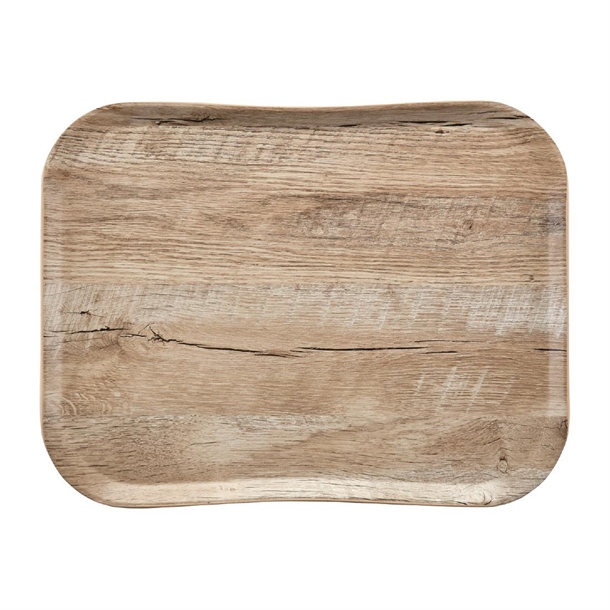 Cambro Versa Tray Wood Grain Light Oak - 360x460mm (Pack 12) (B2B)