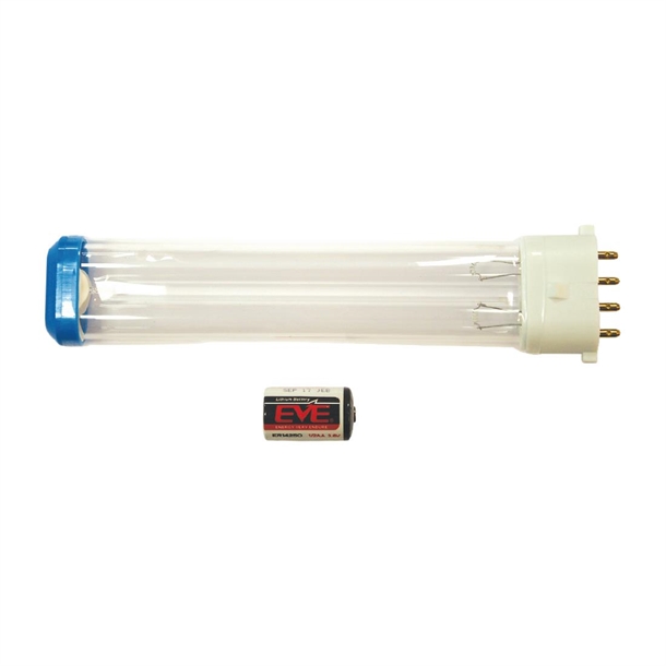Replacement Shatter-proof Lamp inc Battery Blue End Cap Lamp 20sqm (Direct)