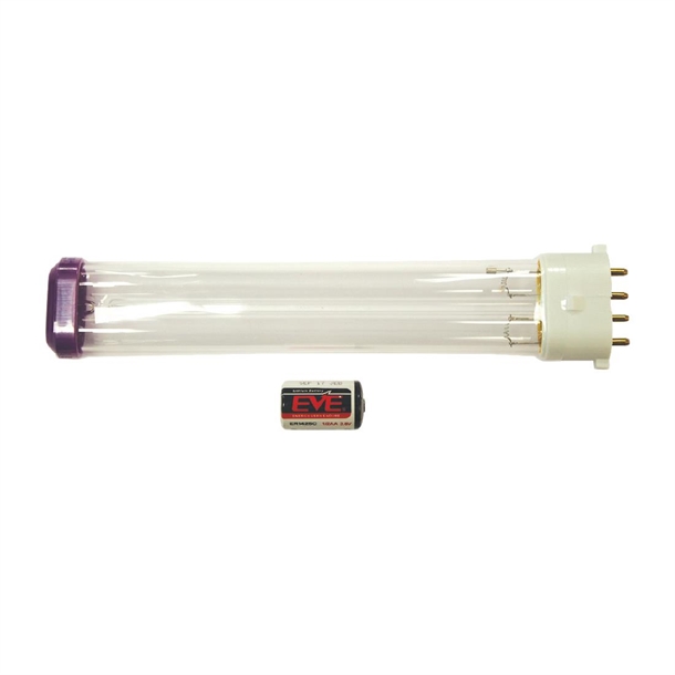 Replacement Shatter-proof Lamp inc Battery Purple End Cap Lamp 30sqm (Direct)