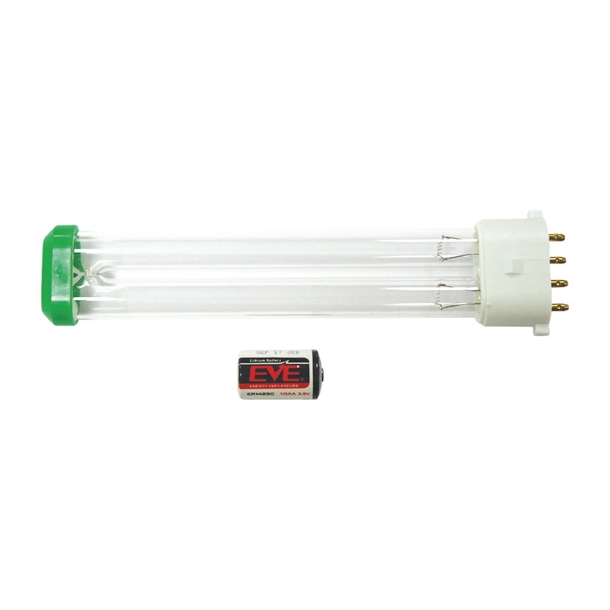 System Replacement Lamp General Areas inc Battery Green End Cap 20sqm (Direct)