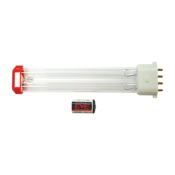 System Replacement Lamp General Areas inc Battery Red End Cap 30sqm (Direct)