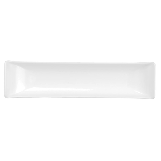 Alchemy Balance White Buffet Boat Dish 11.375" (Box 6) (Direct)