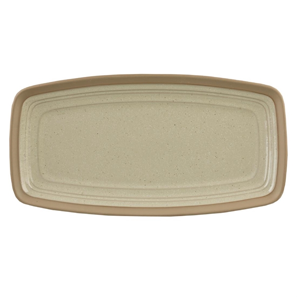 Igneous Rectangle Plate 13 7/8x7 1/8" (Box 6) (Direct)