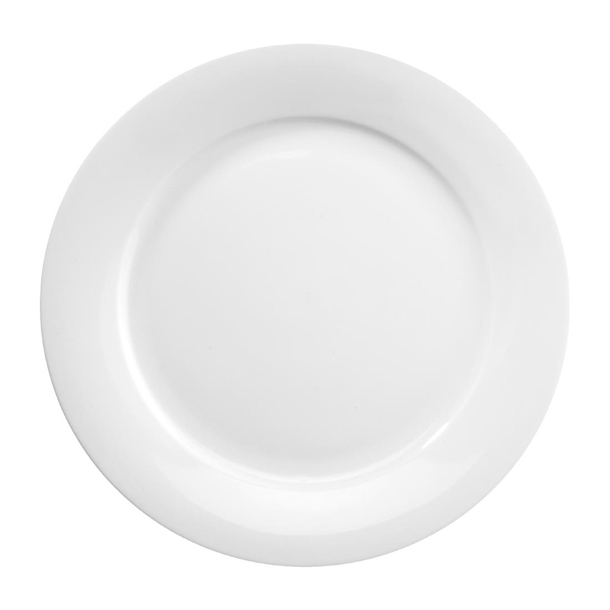 Menu Porcelain Mid Rim Plate 10 5/8" (Box 6) (Direct)