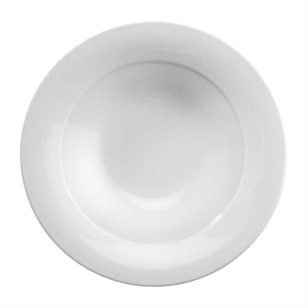 Menu Porcelain Mid Rim Soup Bowl 9" (Box 6) (Direct)