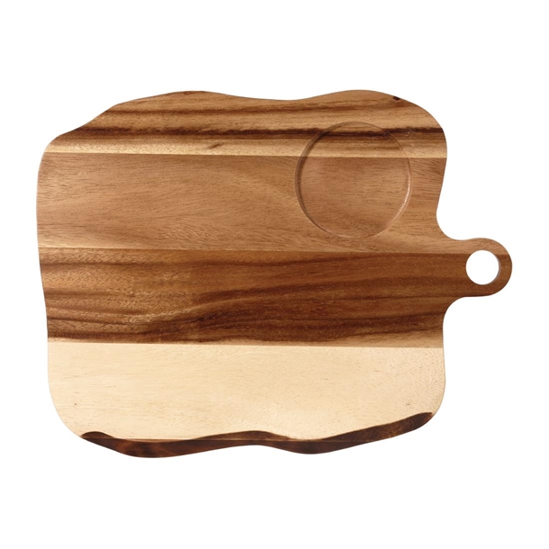 Wood Square Organic Paddle Board 35cm (Box 4) (Direct)