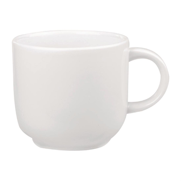 White Bubble Cup 12oz (Box 12) (Direct)