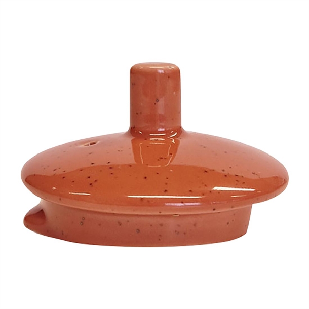 Churchill Stonecast Orange Lid for CY964 (Box 6) (Direct)