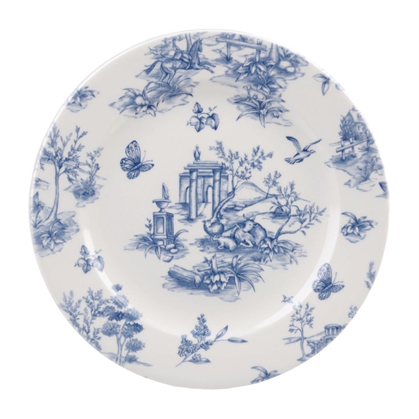 Toile Prague Profile Plate - 8" (Box 6) (Direct)