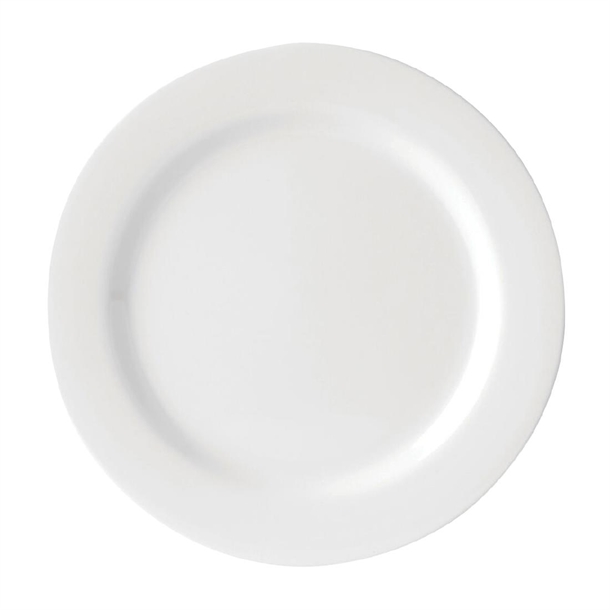 Wide Rimmed Plate 9" 23cm (Box 6) (B2B)