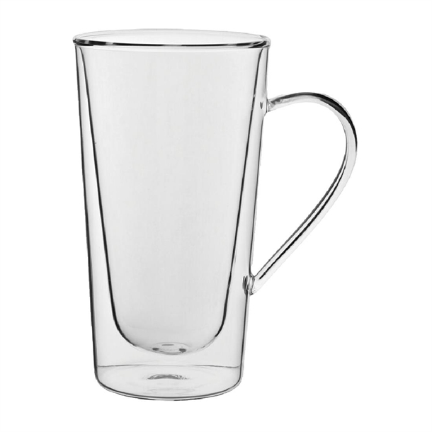Utopia Doppelwandiger Latte mit großem Griff 34cl (6er Box)