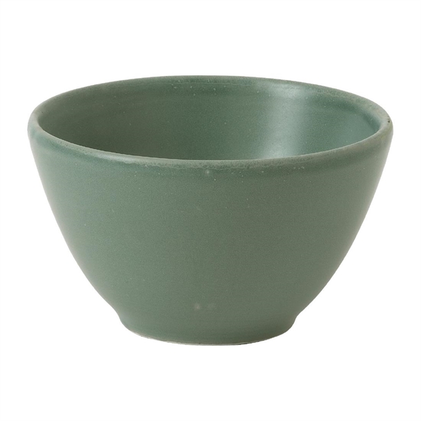 Churchill Super Vitrified Andorra Green Deep Bowl 8.4oz (Box 12) (Direct)