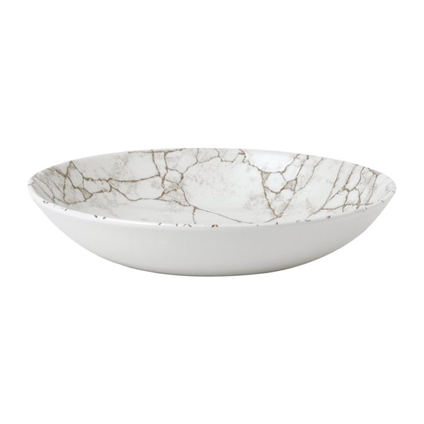 Studio Prints Kintsugi Achatgraue Coupe-Schüsseln, 248 mm, (12 Stück)